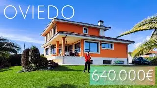 🏡Casa en Oviedo con Jardin 🌷🌳 increibles vistas🏔️ 640.000€ #asturias #casaenventa 