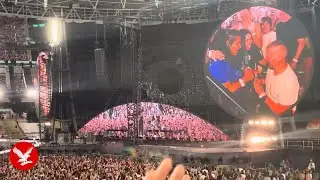'Is this your partner?' Chris Martin cracks joke during Coldplay kisscam proposal