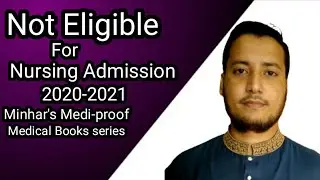 Not Eligible for Nursing Admission 2020-2021.