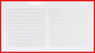 Great product -  EZ-FLO 61628, White Return Air Grille, 14 inch (W) x 6 inch (H) Opening, 14