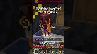 Peinlicher base raid #minecraft #hugosmp #fyp #raid
