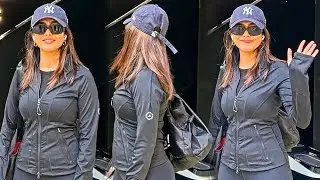 Fitness Beauty 😍 Mrunal Thakur Spotted At Gym In Andheri