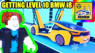 GETTING LEVEL 10 BMW i8! | Roblox Jailbreak