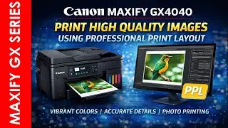Высококачественная печать изображений на принтере PIXMA PRO-200 с использованием профессиональных...
