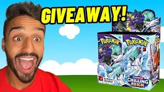 GIVEAWAY and Chilling Reign Booster Box Opening!