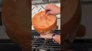 How to cure Mexican Clay cooking pot - Como curar Olla de Barro