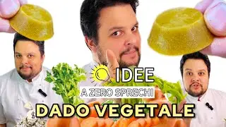 Dado vegetale fatto in casa SENZA SALE