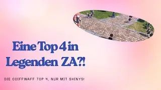 Eine TOP 4 in Pokemon Legenen ZA?!  Shiny Only gegen die Coiffwaff Liga! #pokemon #shiny #top4