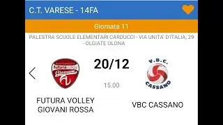 Futura volley vs VBC Cassano - 20/12/2025