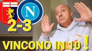😱RIGORE E GOL IN LIVE DI HOJLUND‼️GENOA-NAPOLI 2-3💥IL CUORE OLTRE L'OSTACOLO