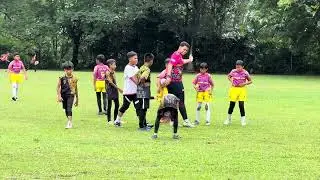 2025 🏈 U10 Killer Bees 21-0 Dengkil Lions | Mini Games Barbarian Circuit 1 Tournament