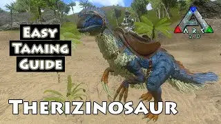 (Tagalog) Guide on How to Tame a Therizinosaur | Ark Mobile Taming Tutorial