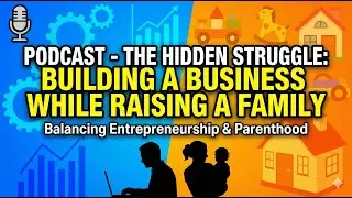 PODCAST - The Hidden Struggle: Building a Business While Raising a Family 