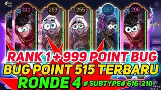 BUG EVENT 515 TERBARU - KODE BUG 515 CARNIVAL PARTY RONDE KE 4 CARA DAPATKAN RANK 1 MOBILE LEGENDS