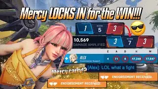 Mercy LOCKS IN for the WIN!!! 😎 - Mercy Stadium Gameplay - Overwatch 2 (Season 20)