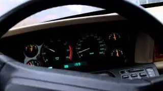 Jaguar XJ40 acceleration 0-100 1993