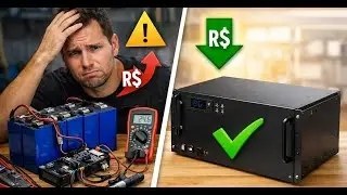Bateria LiFePO4 DIY vs Pronta: Qual Realmente Compensa?