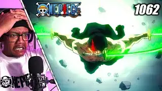 THE GREATEST ANIME FIGHT! ZORO VS KING! | One Piece Episode 1062 REACTION