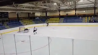 Vilmer Alriksson scores in the shootout