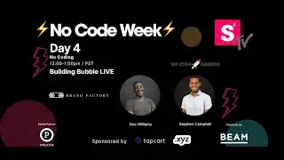 No Code Week: Live Building on Bubble Challenge