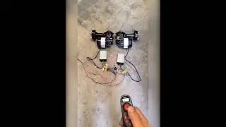 Electric crawler vehicle, electric tank, remote control dual motor drive