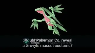 What Are Your Opinions On This? Grovyle For An Official Pokemon Mascot