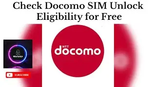 How to Check Docomo SIM Unlock Eligibility for Free _@iMarketLk #iphone #unlock #docomo 