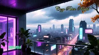 Urban Rain Glow – Relaxing Night Ambience