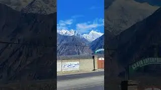 Rakaposhi Mountain as seen from gilgit | Gilgit Baltistan | Pakistan#nagar #gilgit #himalayas