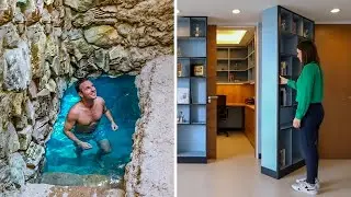Incredible Ingenious Hidden Rooms And Secret Furniture