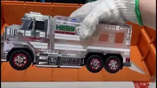 Rare & Expensive CLEAR Hess Police Truck #hesstoytruck