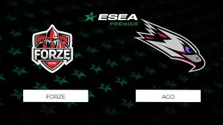 forZe vs AGO | Map 1 Default | ESEA Season 37