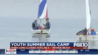 Youth summer sailing camp in Baldwin County
