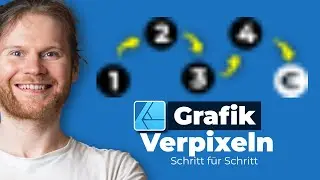 Affinity Designer 2: Grafik verpixeln [1 Minute]