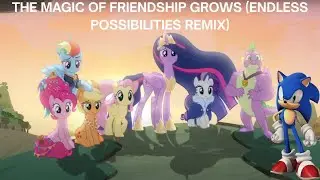 Sonic X MLP The Magic of Friendship Grows Endless Posibilities RMX