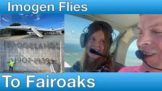 Imogen flies us to Fairoaks for Brooklands Museum