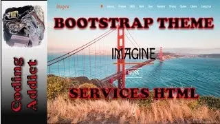 Bootstrap Theme 9 - Services HTML