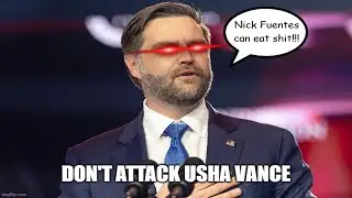 JD Vance makes his stance on Nick Fuentes crystal clear