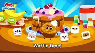 Colorful Poo Poo Song with Marshmallows   Rainbow Colors   + More Kids Songs   JunyTony