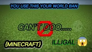 Minecraft But I Use FORBIDDEN Items That Are BANNED 👀🔥