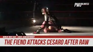 WATCH: The Fiend Attacks Cesaro After RAW