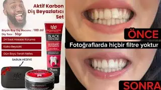 Black Diamond Aktif Karbon Diş Beyazlatma Tozu ve Macunu daha beyaz dişler &ldquo; Arap makyaj D&uuml;nyası &ldquo;