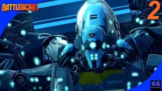 Battleborn Gameplay Walkthrough Story Mode Part 2(GEOFF FIGHT)BOSS FIGHT Mission 1(PS4,XBOX ONE,PC)
