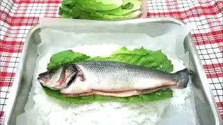 LUBINA SALVAJE A LA SAL