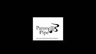 Kit prima pipa Paronelli radica billiard rusticata forest green - www.paronellipipe.com