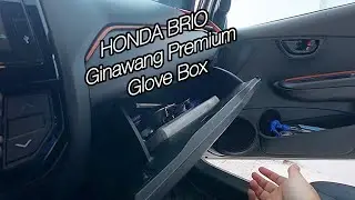 Ginawa kong Premium Glove Box | Honda Brio | DIY