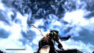 Nord Paladin vs. Magma Dragon (Deadly Dragons Mod: Hardcore Mode)