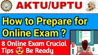 how to prepare aktu ONLINE EXAM | aktu mcq exam 2021 | how to prepare for AKTU online exam 2021|aktu