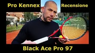 Pro Kennex BLACK ACE PRO | Flessibile e con un bel carattere, è una racchetta che si fa apprezzare.