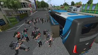 Bus simulator Usa map 🗾 on road 🛣️#simulator #bus 